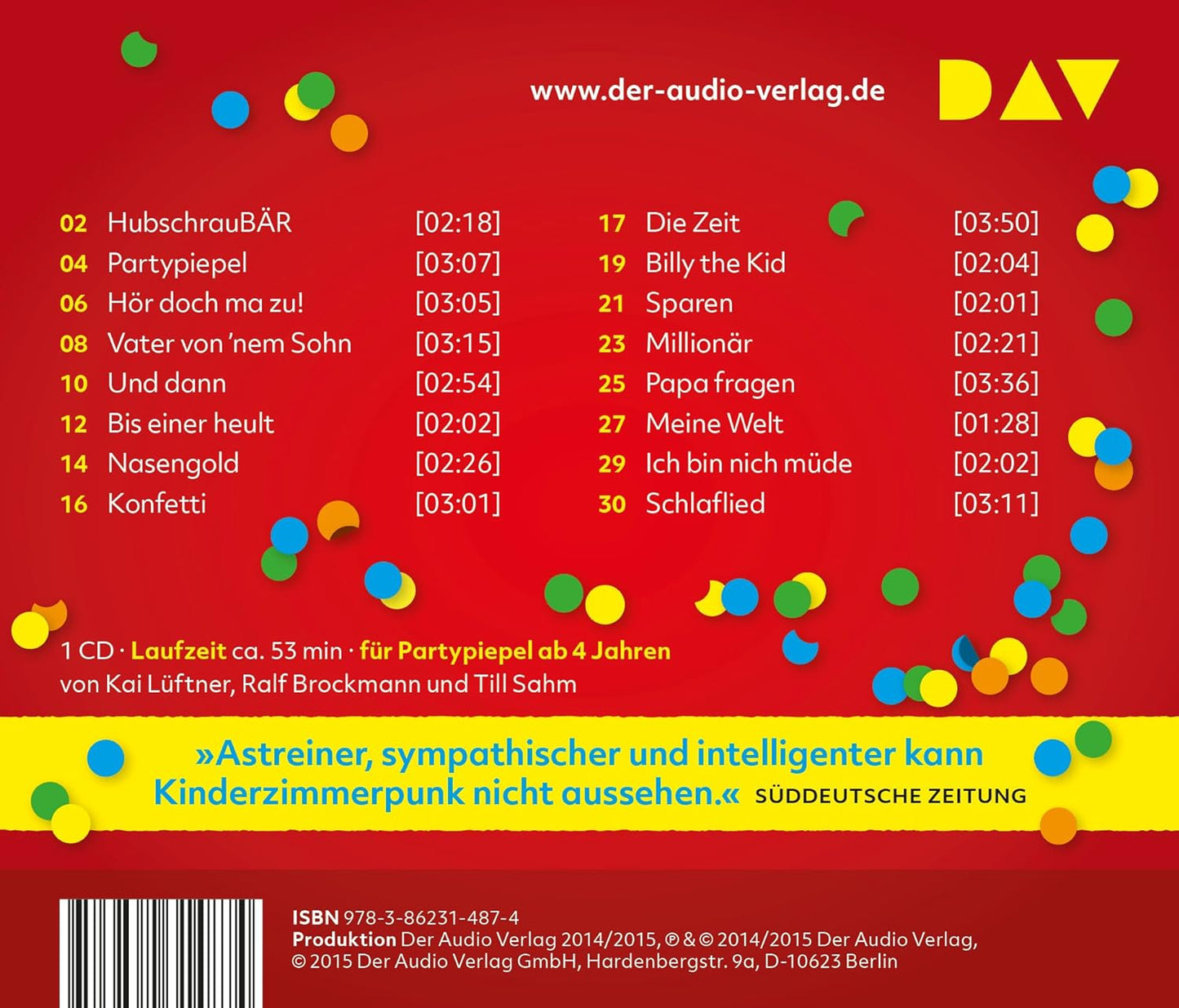 Partypiepel - Rotz`N`Roll Radio - CD